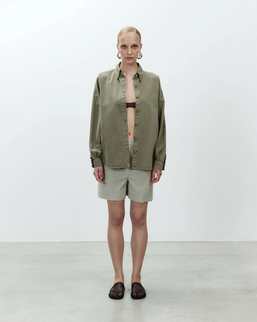 Camicia cotone gabardine - Alysi