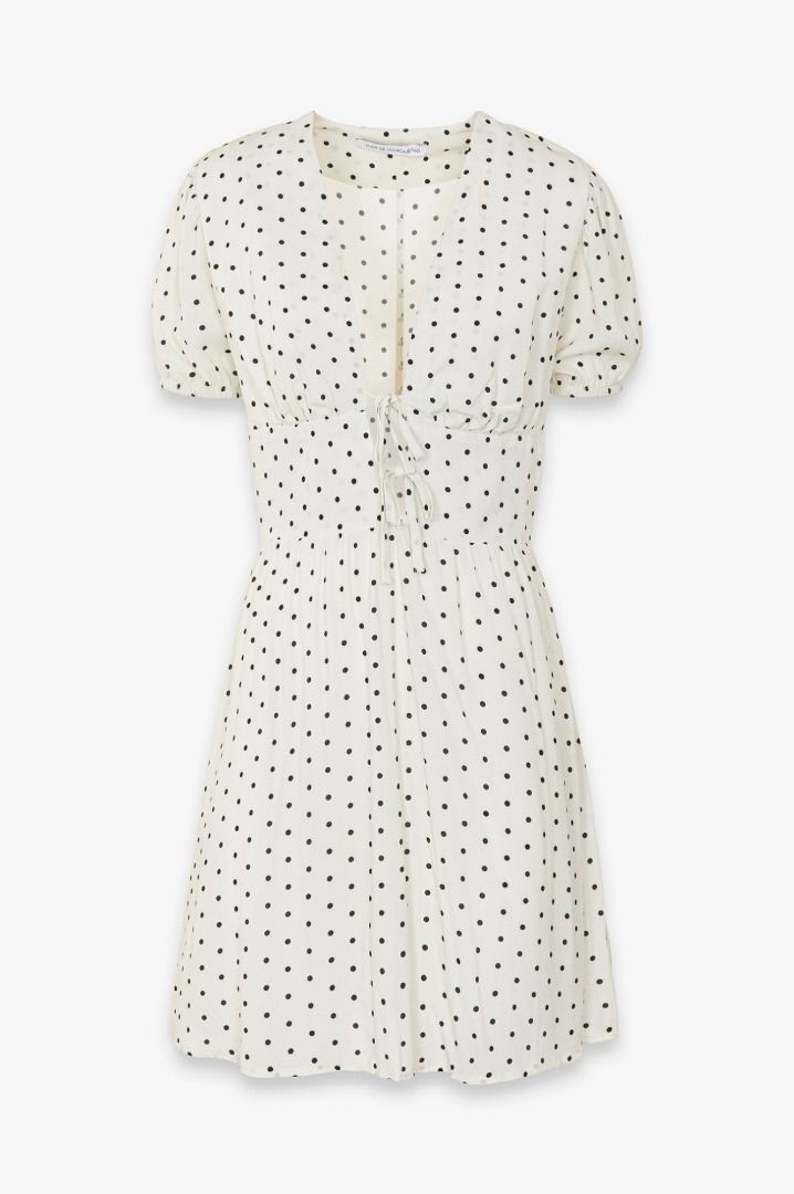 Atena, abito corto in crepe - Mar De Margaritas