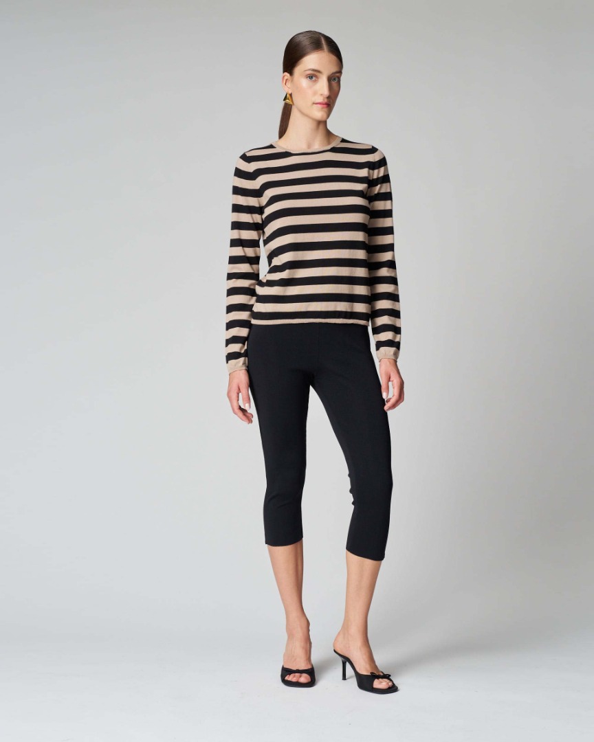 Maglia girocollo rigata - Jucca