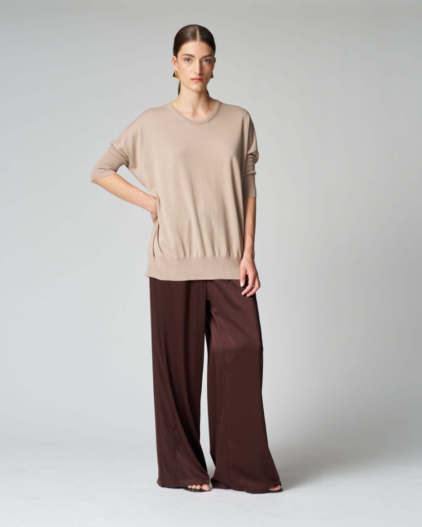 Maglia girocollo over - Jucca