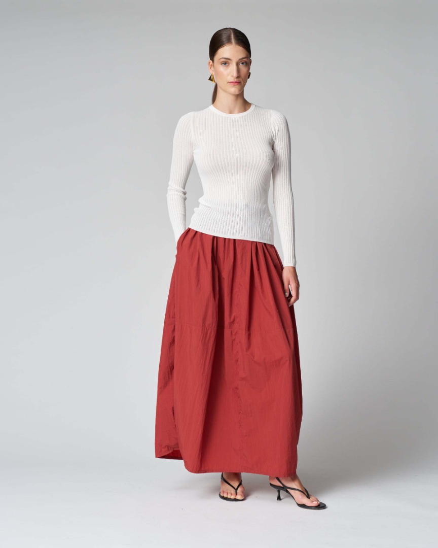 Maglia girocollo coste - Jucca