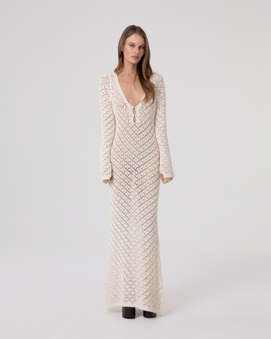 Abito lungo in maglia - Hinnominate