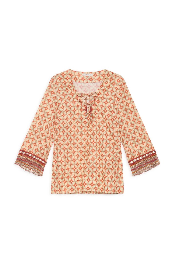 Caftano floral spin - Maliparmi