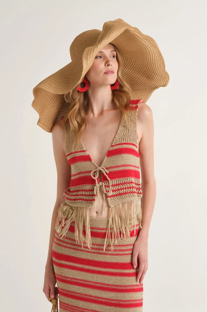 Gilet knit tape - Maliparmi