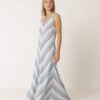 Abito lungo a righe - Indi & Cold