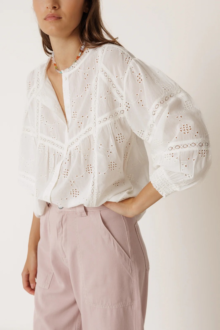 Camicia con ricamo  - Indi & Cold