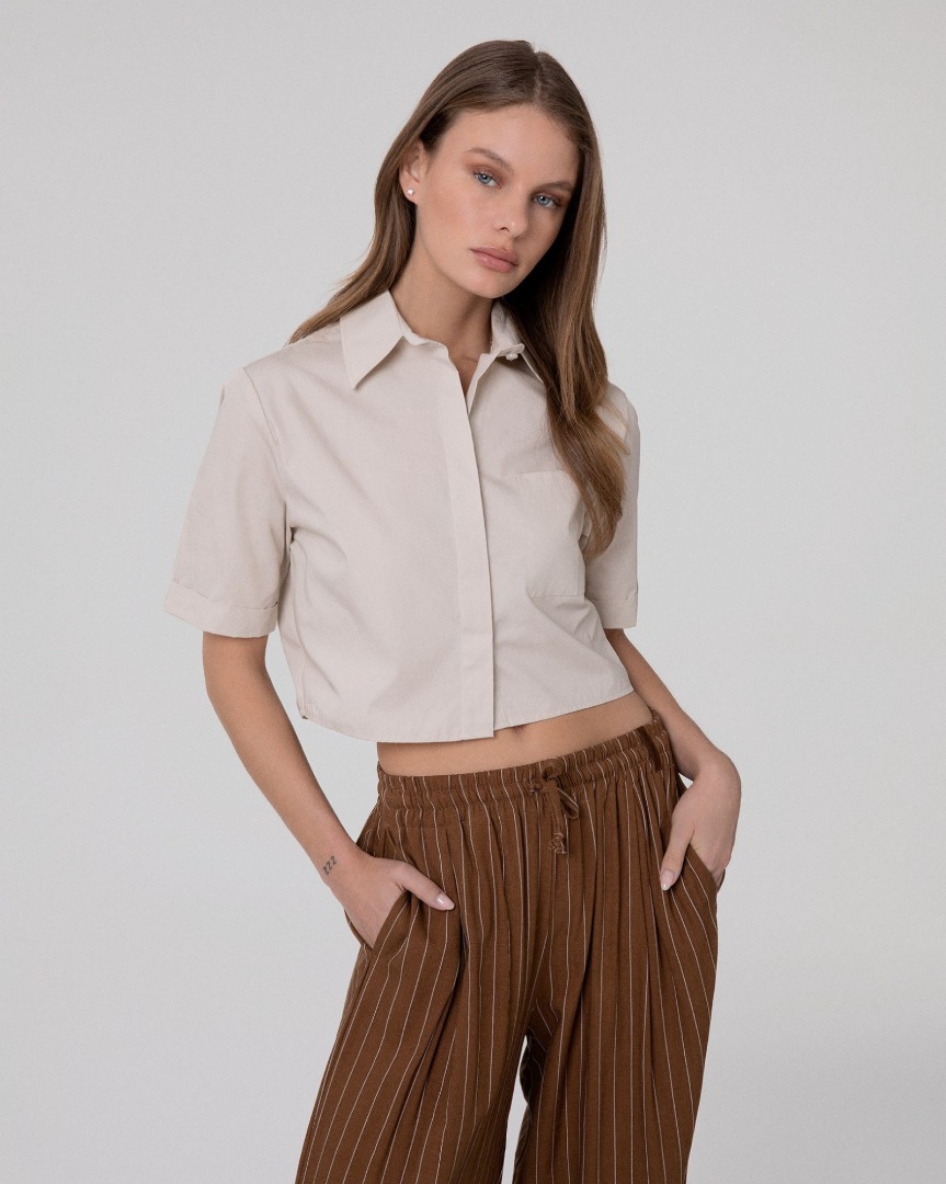 Camicia corta in cotone - Hinnominate