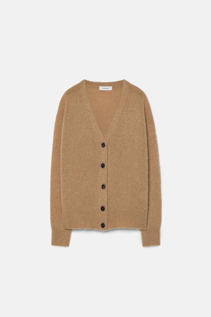 Cardigan in mohair - Pomandere