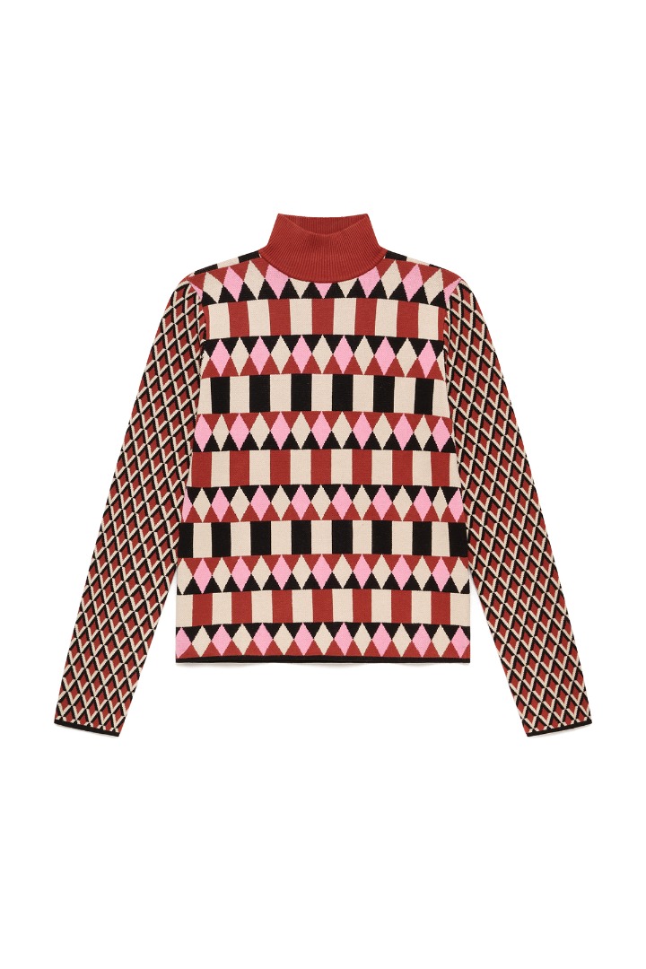 Maglia jacquard - Maliparmi