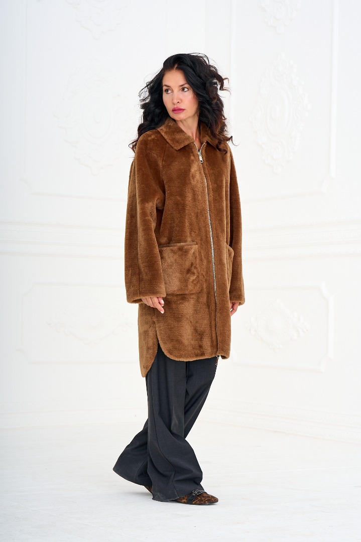 Cappotto Zip collo - Betta Corradi