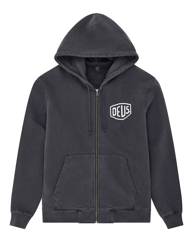 Shield Gd Zip Hoodie - Deus ex Machina