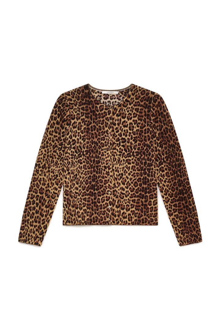 Cardigan printed knit - Maliparmi